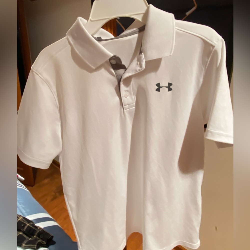 Boys Under Armour Golf Shirt